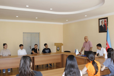 Masallıda “Sənin səsin - sənin gələcəyin” adlı görüş baş tutub