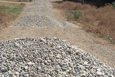 Cəlilabadda yolların bərpası davam edir