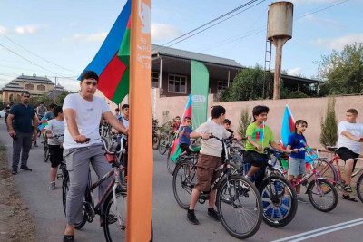 Cəlilabadda veloyürüş keçirilib