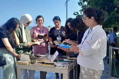 Astarada səyyar kitabxana xidməti keçirilib