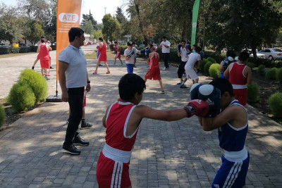 Cəlilabadda boks üzrə master klas keçirilib