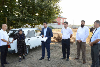 Masallıda şəhid ailəsi üçün ev tikilir