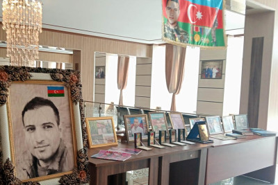 Lənkəranda şəhid Kənan Axundzadəyə həsr olunmuş tədbir keçirilib