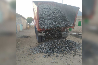 Günəşli kəndində kənddaxili yollar təmir edilib