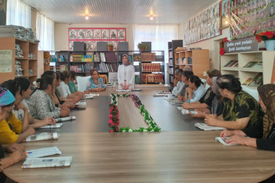 Masallı kitabxanasında seminar keçirilib