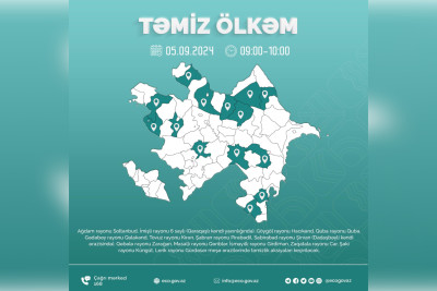 Cənub bölgəsində təmizlik aksiyaları davam edir