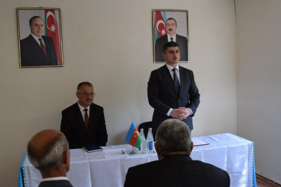 Vistən kəndində səyyar qəbul: Əkbər Abbasov sakinlərin problemlərini dinlədi