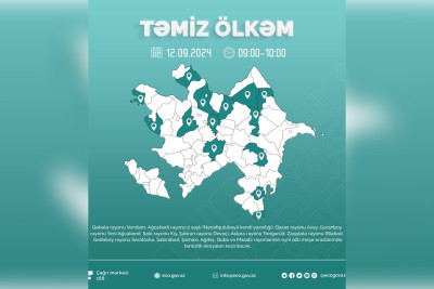 Cənub bölgəsində təmizlik aksiyaları davam edir