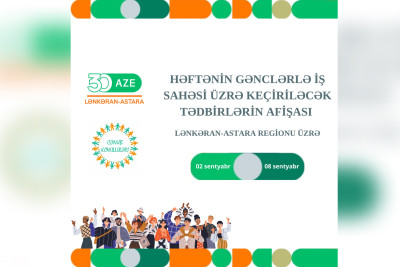Cənub bölgəsində baş tutacaq tədbirlərin afişası