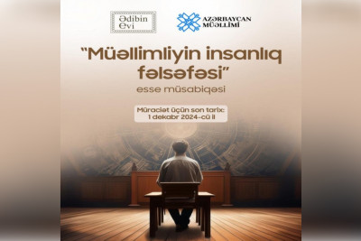 Müəllimlər üçün esse müsabiqəsinə start verilib