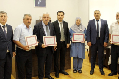 Cəlilabadda şəhid valideynləri təltif olunublar