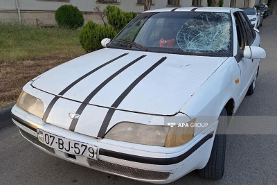 Lənkəranda avtomobil piyadanı vurub