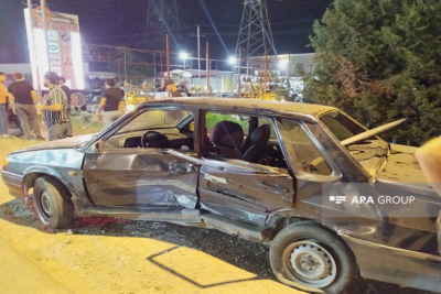 Lənkəranda avtomobillər toqquşub: xəsarət alanlar var