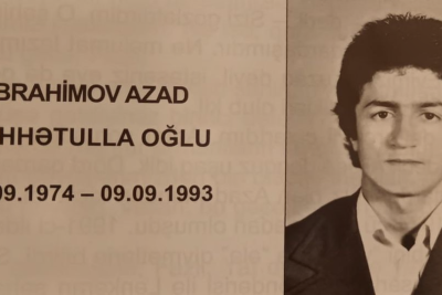 Bu gün astaralı şəhid Azad İbrahimovun doğum günüdür