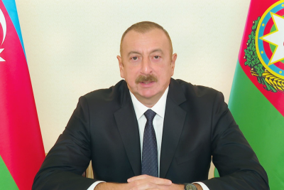 İlham Əliyev Qarabağ Universitetinin açılışında iştirak edir
