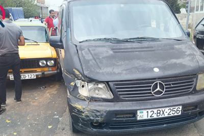 Biləsuvarda qəza: bir nəfər xəsarət alıb