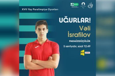 Paraüzgüçümüz Vəli İsrafilov mübarizəyə start verəcək
