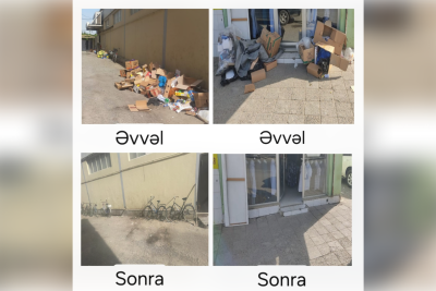 Bİləsuvarda ərazinin zibillənməsi halları ilə bağlı 6 şəxs cərimələnib