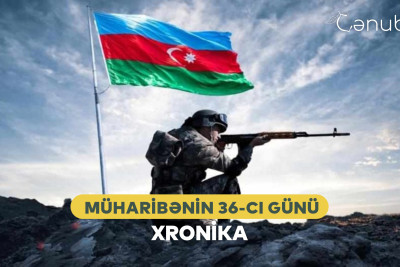 Vətən müharibəsinin xronikası: 1 noyabr