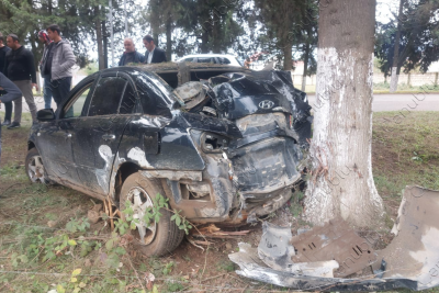 Lənkəranda üç avtomobil toqquşub