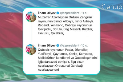 Vətən müharibəsinin xronikası: 25 oktyabr