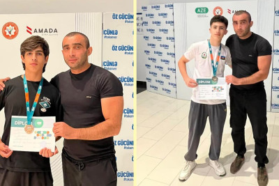 Lənkəranlı pauerliftinqçilərdən uğurlu çıxış