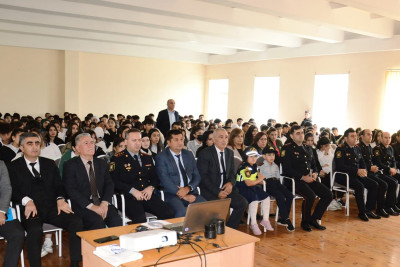 Masallıda narkomaniya mövzusunda tədbir baş tutub