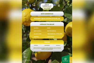 Cənublu fermerlərə dövlətdən dəstək