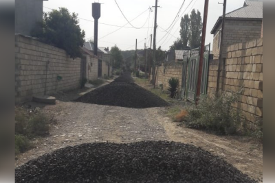 Masallıda yollar təmir edilib