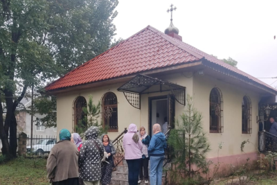 Lənkəranda pravoslav məbədində Müqəddəs taxt-tac bayramı günü qeyd olunub