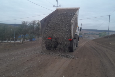 Cəlilabadda yolların təmiri davam edir