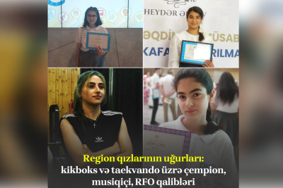 Cənub qızlarının uğurları: kikboks və taekvando üzrə çempion, musiqiçi, RFO qalibləri