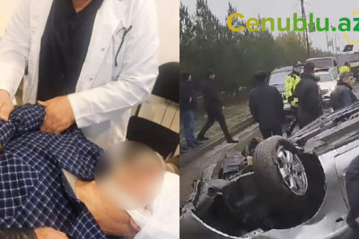 Cəlilabada hüzürə gedənlər qəzaya uğradılar