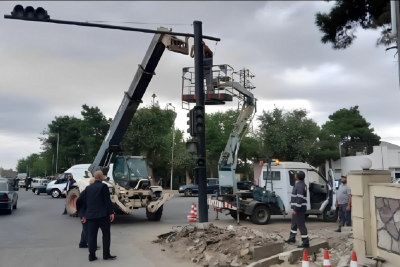 DİN regionlarda işıqforlara baxış keçirib - VİDEO