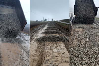 Cəlilabadda kənd yolları abadlaşdırılır