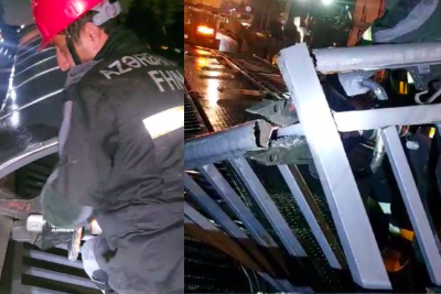 Cəlilabadda məhdudiyyət yaranan yolda nəqliyyatın hərəkəti bərpa olunub