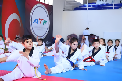 Masallıda taekvondo üzrə ustad dərsi keçirilib