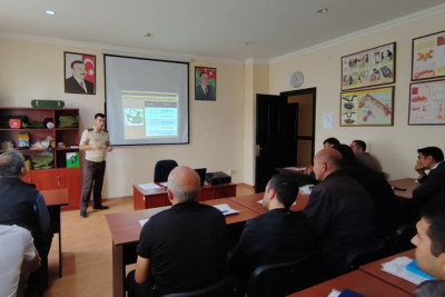 FHN-in Cənub Regional Mərkəzində mülki müdafiə kursları keçirilib