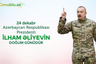 Prezident İlham Əliyevin doğum günüdür