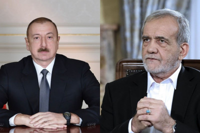 Məsud Pezeşkian İlham Əliyevə zəng edib, başsağlığı verib