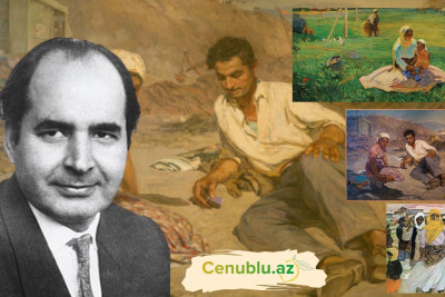 Rəssam Mikayıl Abdullayevin Cənub bölgəsinə aid əsərləri