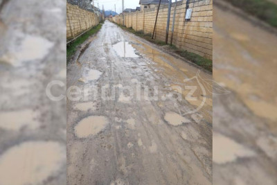 Lənkəranda bu yol illərdir TƏMİR OLUNMUR