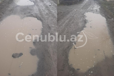 Lənkəranda bu yol illərdir TƏMİR OLUNMUR - VİDEO