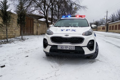 Dağlıq rayonlarda yolların buz bağlaması çətinlik yarada bilər - VİDEO