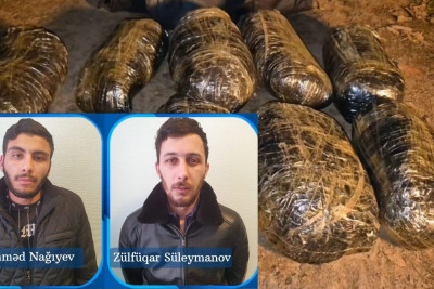 Lerikdə İrandan gətirilən 10 kq narkotik aşkarlanıb - VİDEO