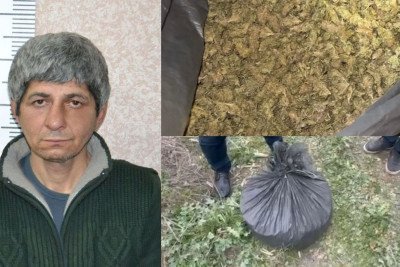 Lerikdə saxlanılan narkokuryerdə marixuana aşkarlanıb