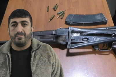 Lerikdə silah-sursat saxlayan şəxs saxlanılıb - VİDEO