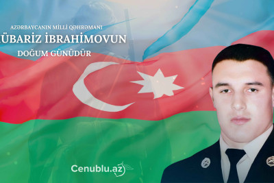 Bu gün Azərbaycanın Milli Qəhrəmanı şəhid Mübariz İbrahimovun doğum günüdür
