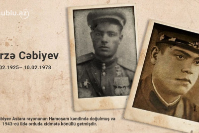 Bu gün Sovet İttifaqı Qəhrəmanı Mirzə Cəbiyevin anım günüdür