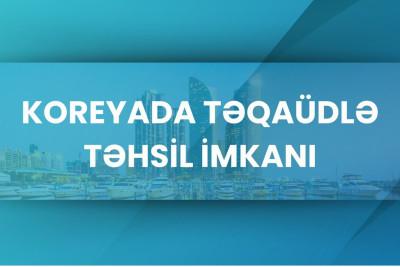Təqaüd proqramı ilə Koreyada təhsil imkanı